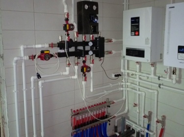 Монтаж котельного оборудования в частном доме